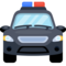 Oncoming Police Car emoji on Facebook